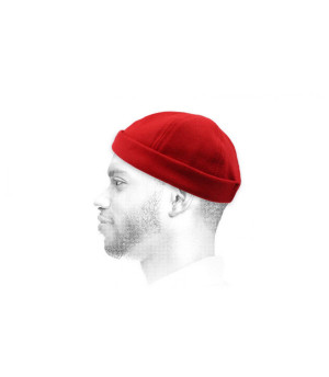 bonnet docker rouge Harlem rouge